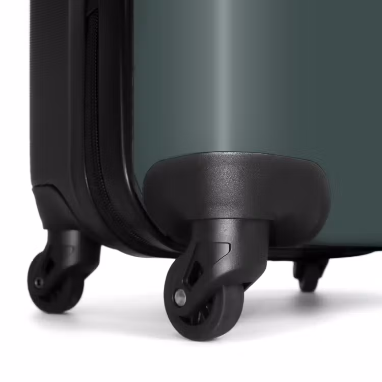 Suitcase - Deep dark green hue — 6