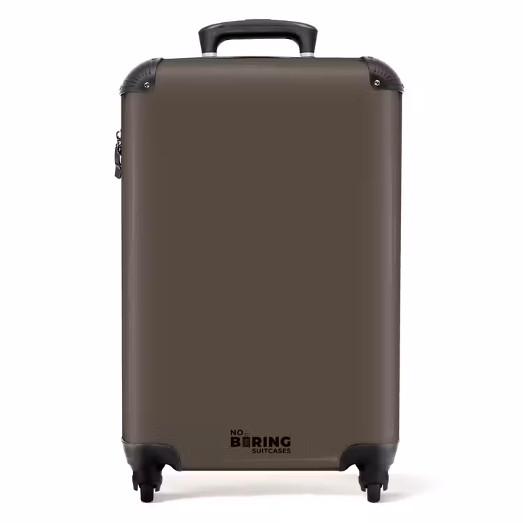 Suitcase - Dark taupe shade — 1