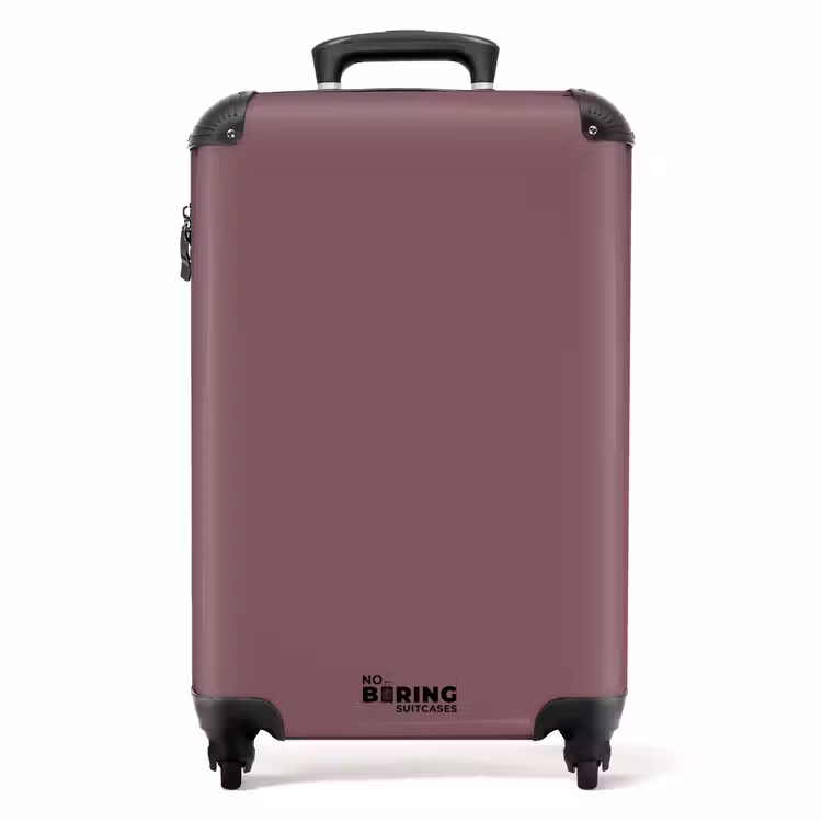 Suitcase - Deep old pink shade — 1