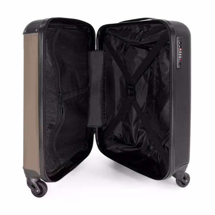 Suitcase - Earthy taupe shade — 4