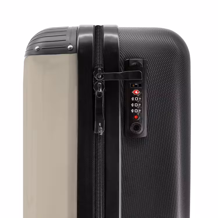Suitcase - Graying beige shade — 5