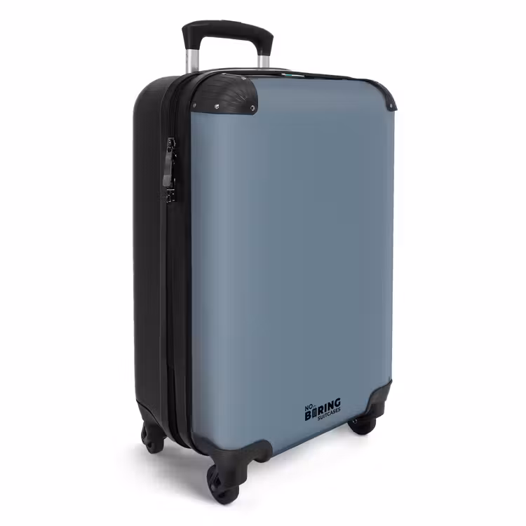 Suitcase - Cool slate blue shade — 2