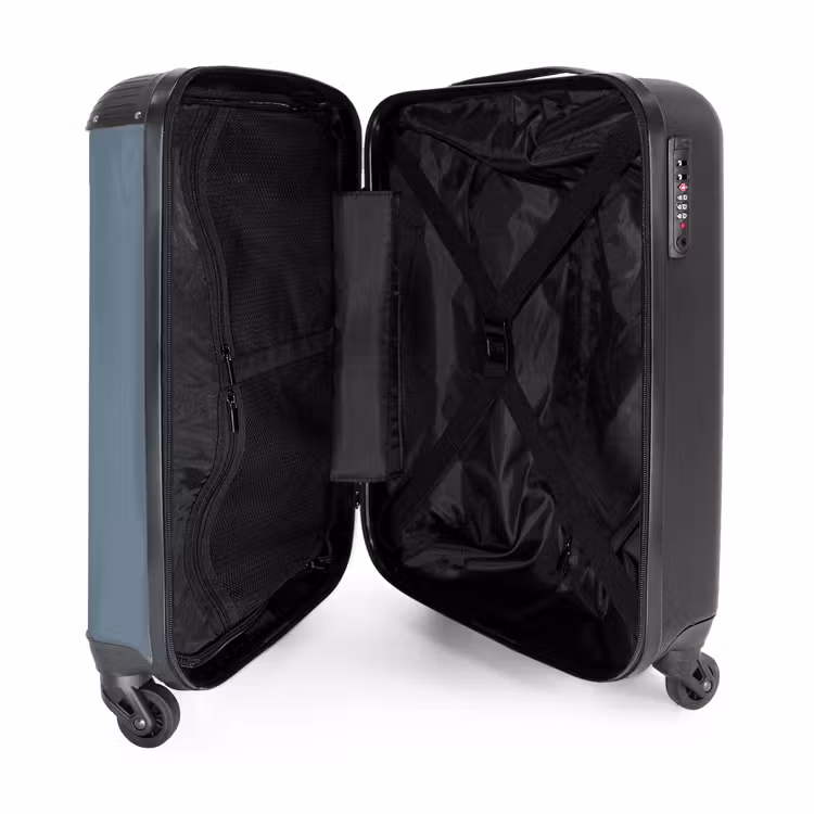 Suitcase - Cool slate blue shade — 4