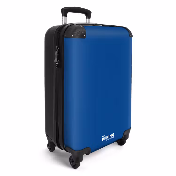 Suitcase - Deep royal blue shade — 2