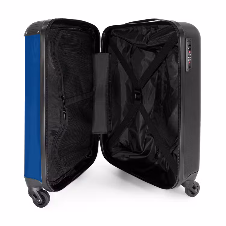 Suitcase - Deep royal blue shade — 4