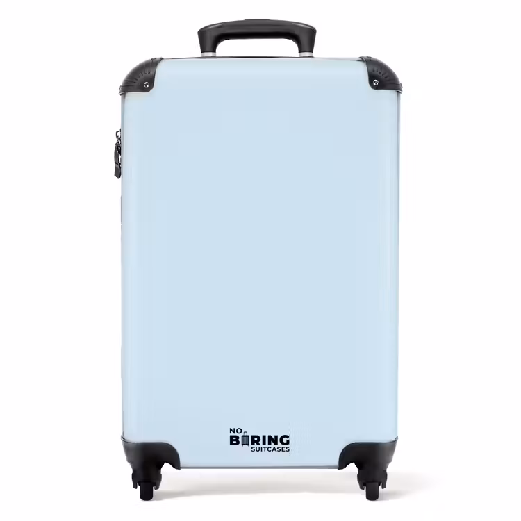 Suitcase - Light ice blue shade — 1