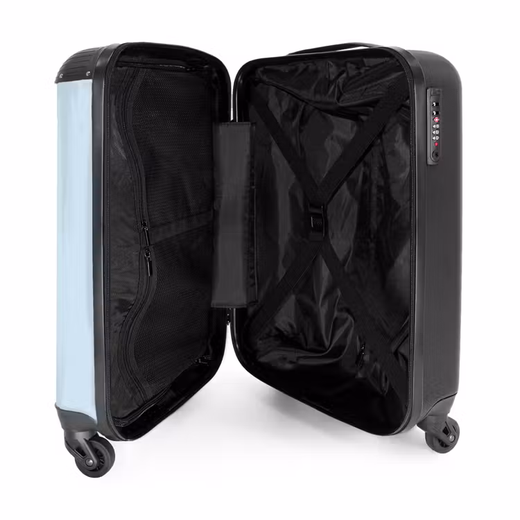 Suitcase - Light ice blue shade — 4