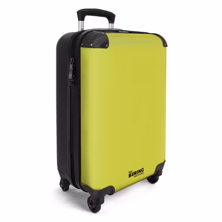 Suitcase - Fresh lime green hue — 2