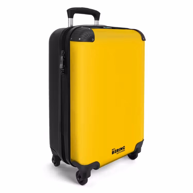 Suitcase - Golden yellow hue — 2