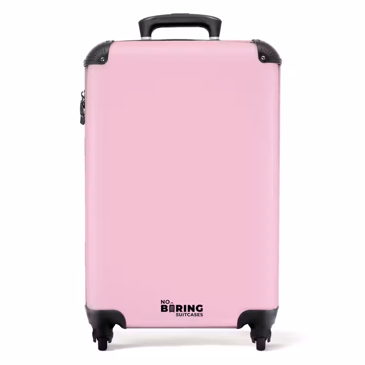 Suitcase - Light pastel pink shade — 1