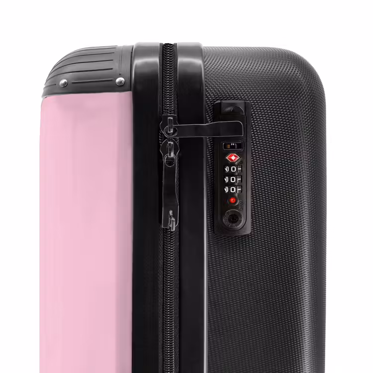 Suitcase - Light pastel pink shade — 5