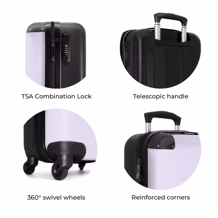 Suitcase - Light lavender shade — 7