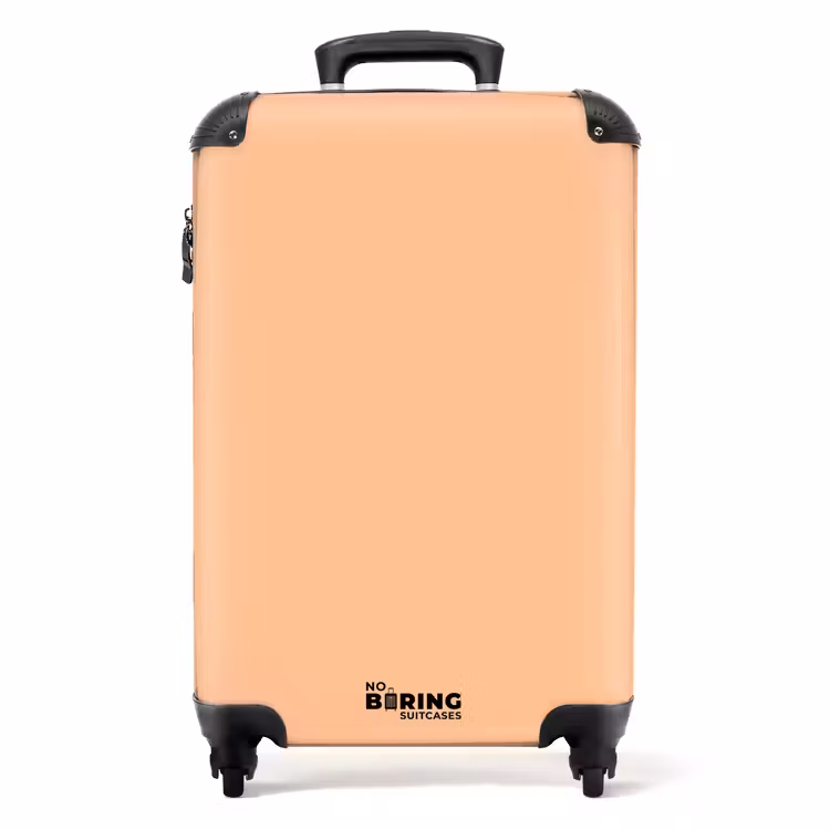 Suitcase - Soft peachy orange hue — 1