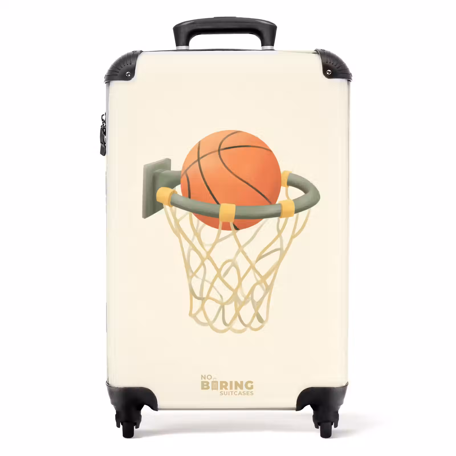 Suitcase - Basketball in neutral colors — 1