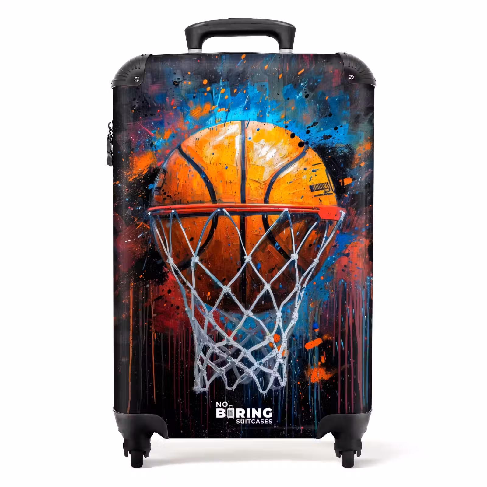Suitcase - Basketball surrounded by graffiti — 1