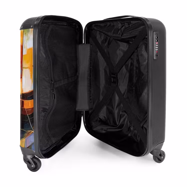 Suitcase - Abstract - Art - Boat - Colors — 4