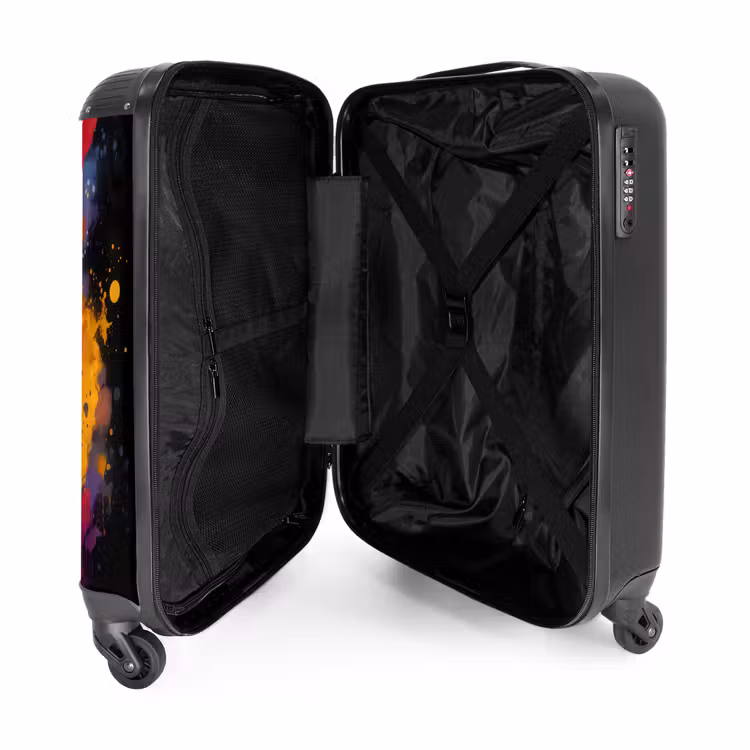 Suitcase - Astronaut surrounded by graffiti — 4
