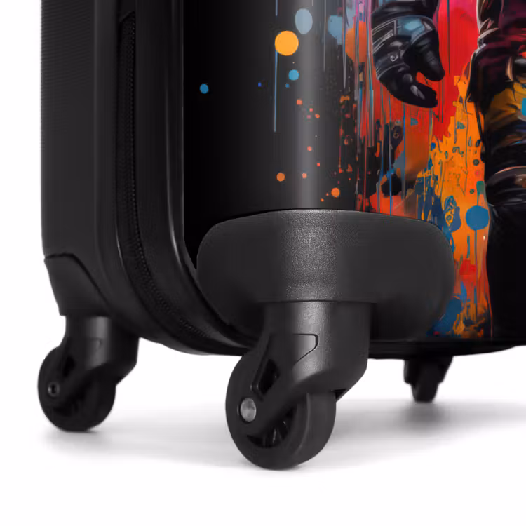 Suitcase - Astronaut surrounded by graffiti — 6