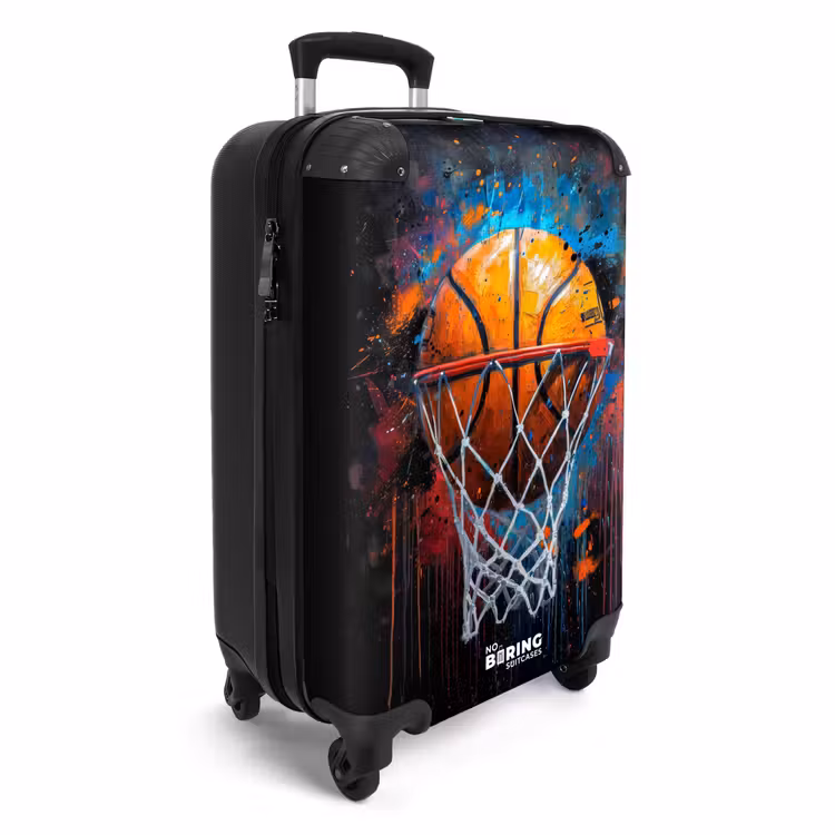 Suitcase - Basketball surrounded by graffiti — 2