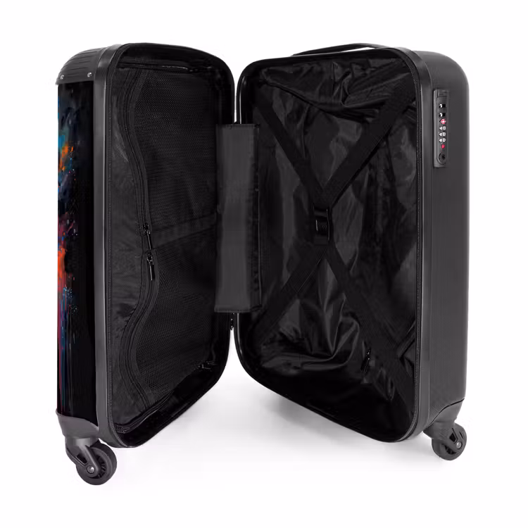 Suitcase - Basketball surrounded by graffiti — 4