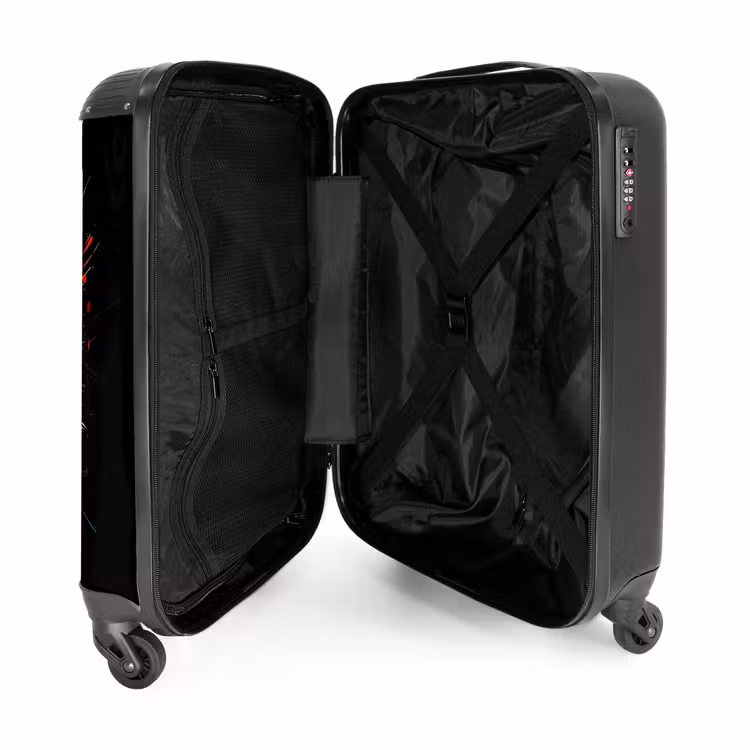 Suitcase - Billiard ball with graffiti — 4