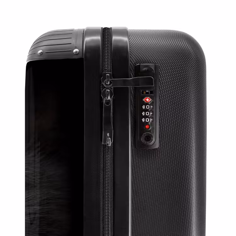 Suitcase - Black cat with bright eyes — 5