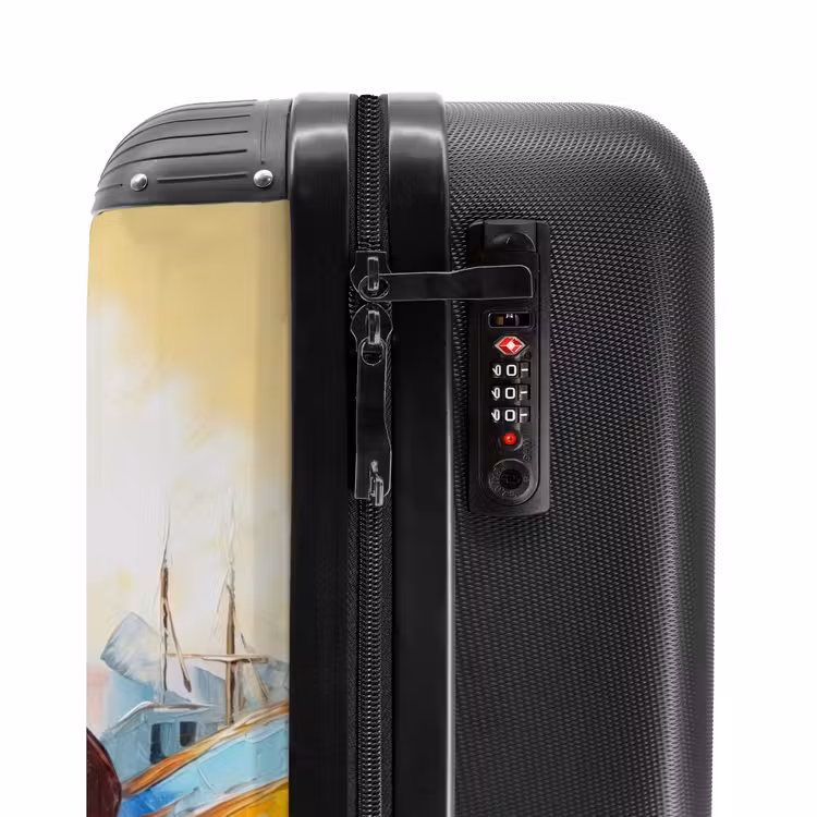 Suitcase - Boats - Art - Colors - Painting — 5