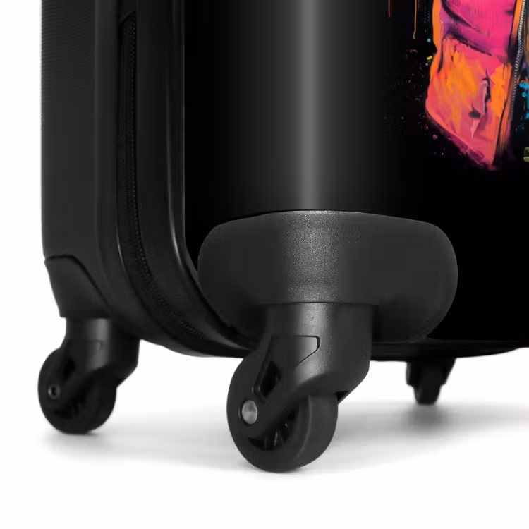 Suitcase - Bull with coat and sunglasses — 6