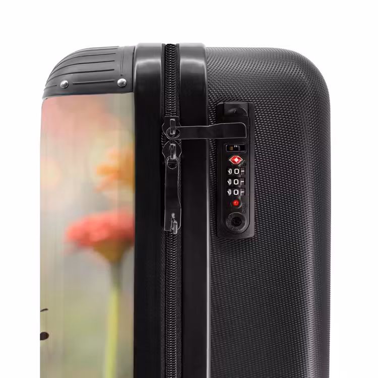 Suitcase - Butterfly on a flower — 5