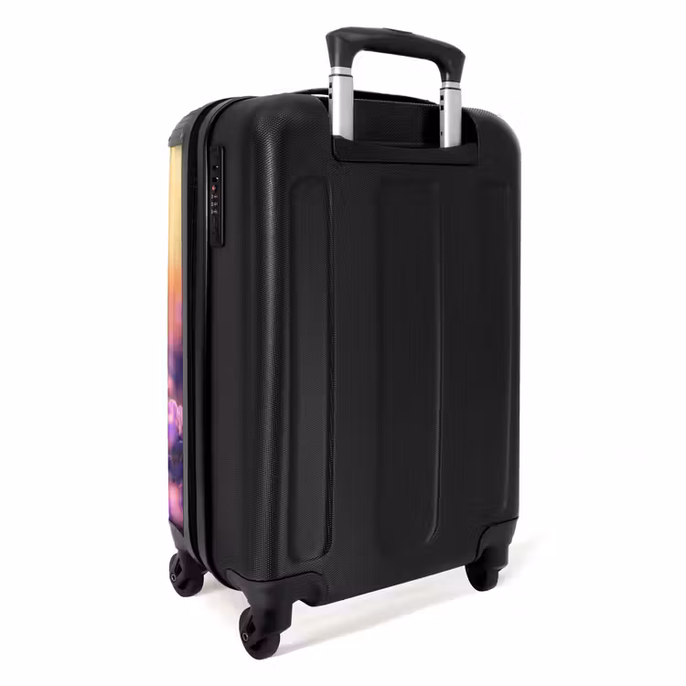 Suitcase - Butterfly on purple lavender — 3