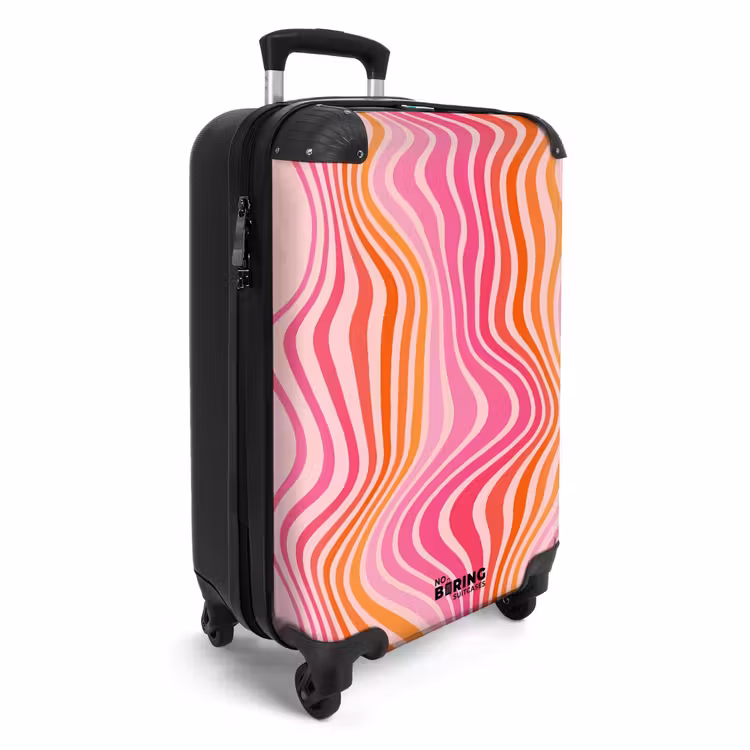 Suitcase - Abstract - Colorful waves — 2