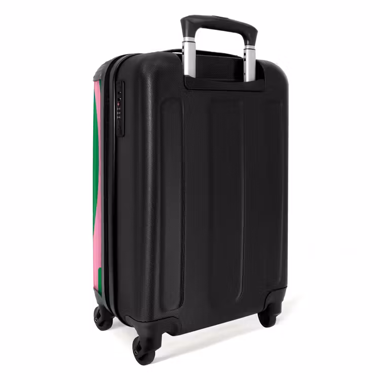 Suitcase - Abstract - Green waves — 3