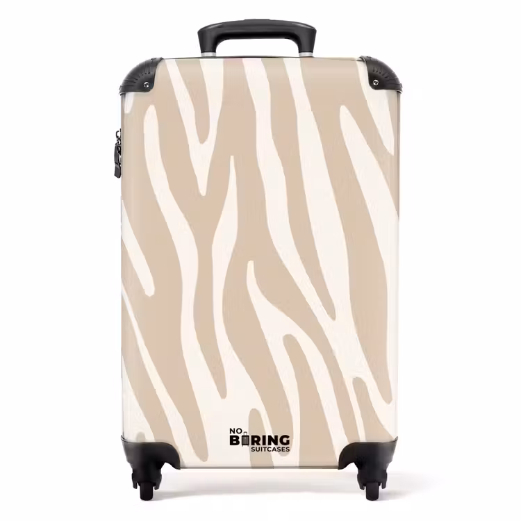 Suitcase - Abstract - Minimalist beige — 1