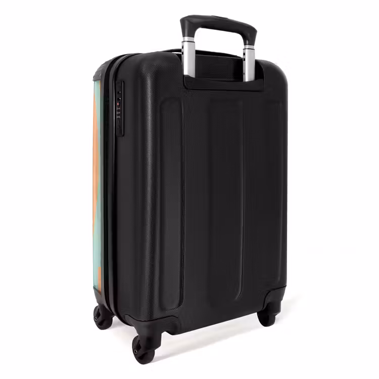 Suitcase - Abstract - Orange waves — 3