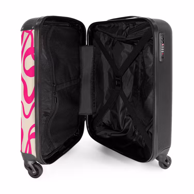 Suitcase - Abstract - Wavy lines — 4