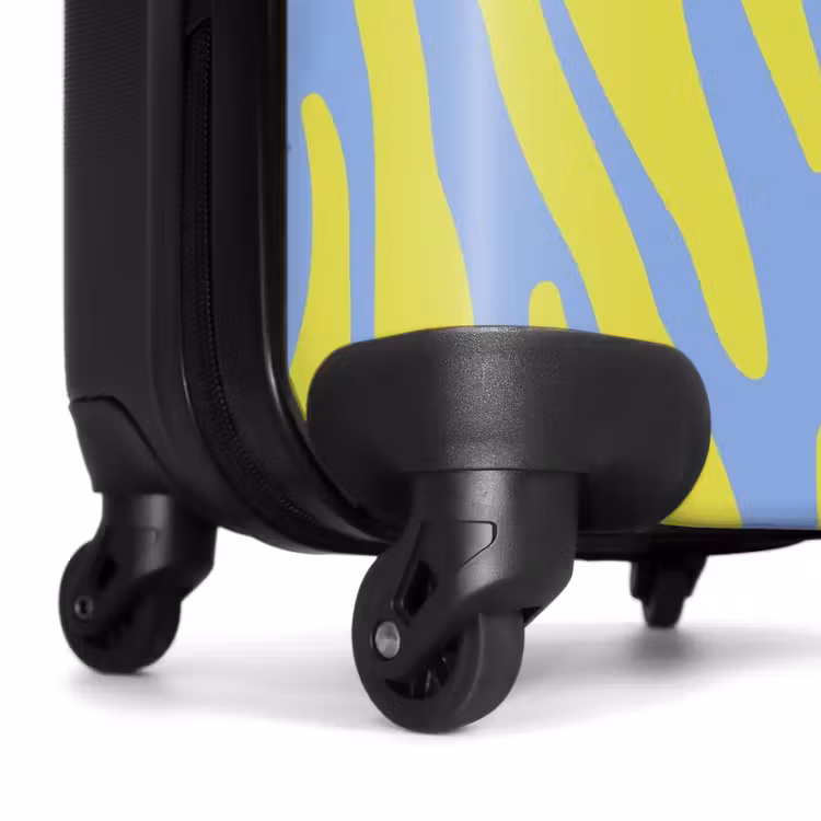 Suitcase - Abstract - Yellow Waves — 6