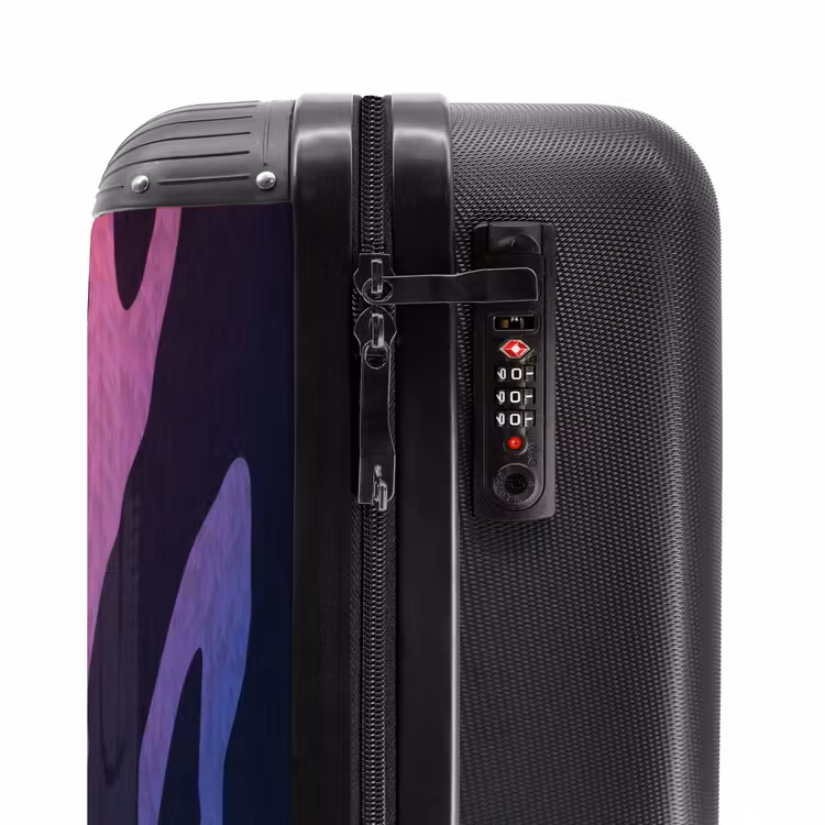 Suitcase - Animal holo - Tiger print — 5