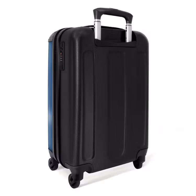 Suitcase - Blue car with pink flames — 3