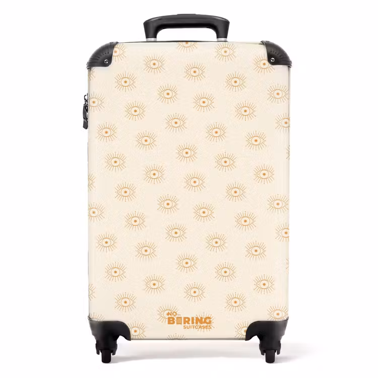 Suitcase - Boho - Sand color pattern — 1