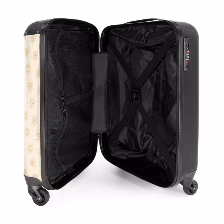Suitcase - Boho - Sand color pattern — 4