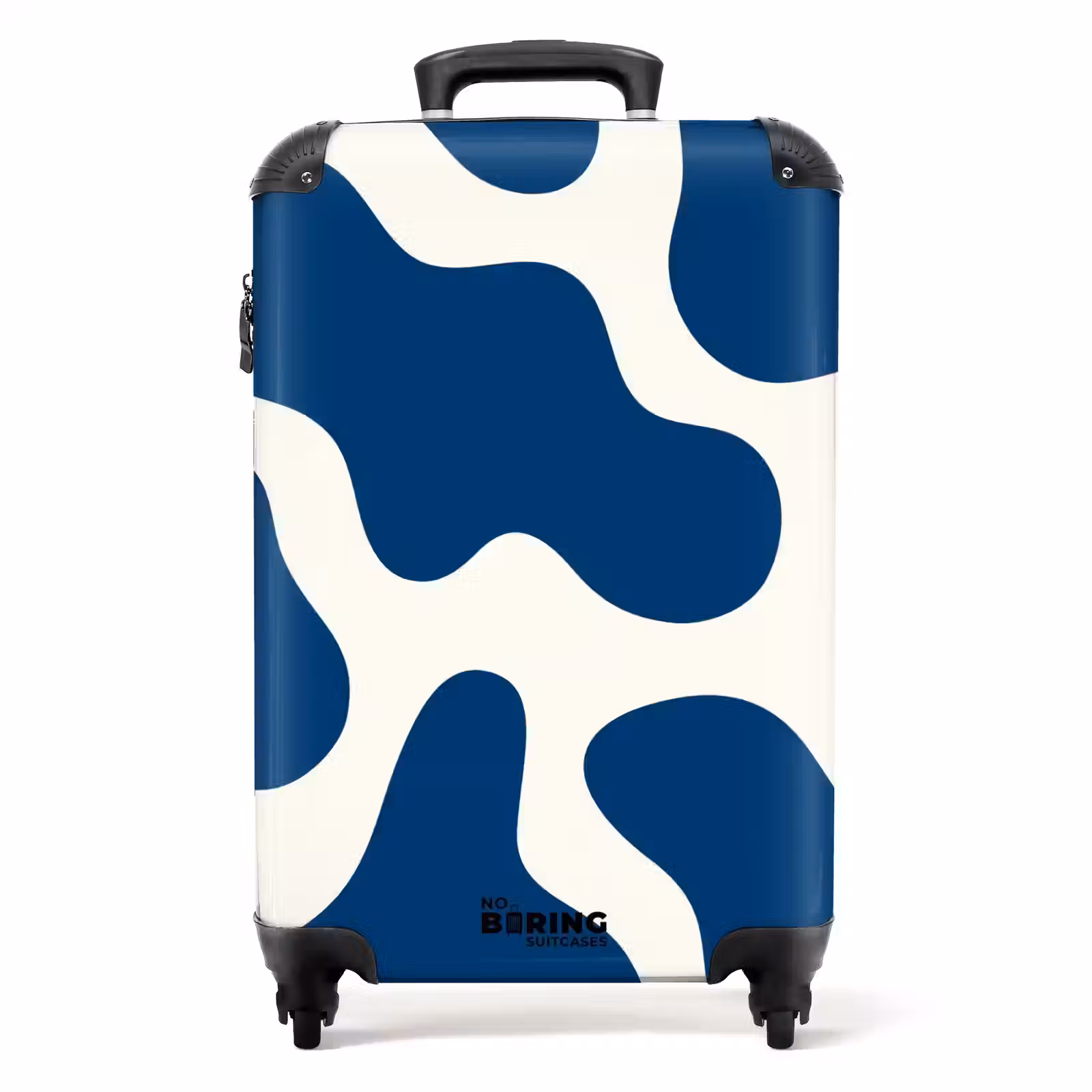 Suitcase - Abstract - Blue shapes — 1