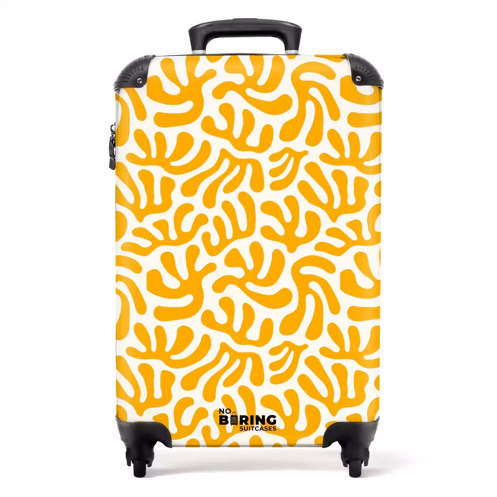 Suitcase - Abstract - Yellow motif — 1