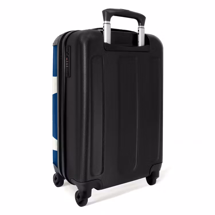 Suitcase - Abstract - Blue shapes — 3