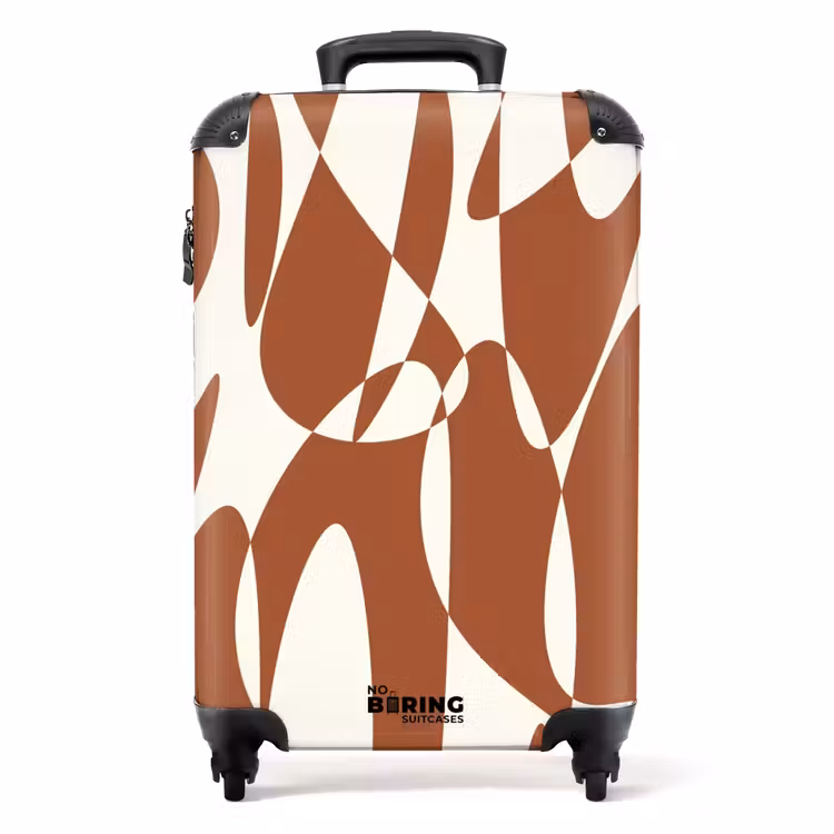 Suitcase - Abstract - Chestnut texture — 1