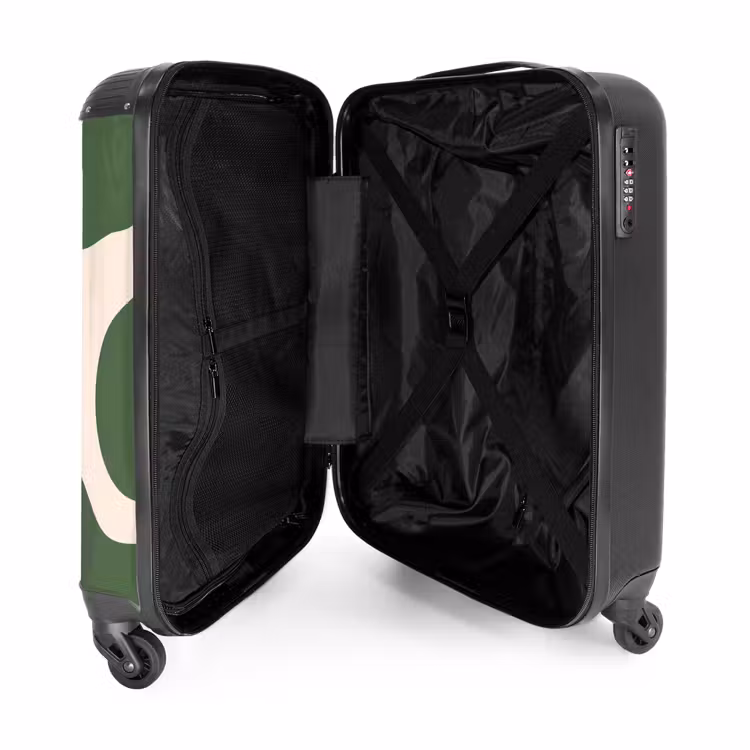 Suitcase - Abstract - Green forms — 4