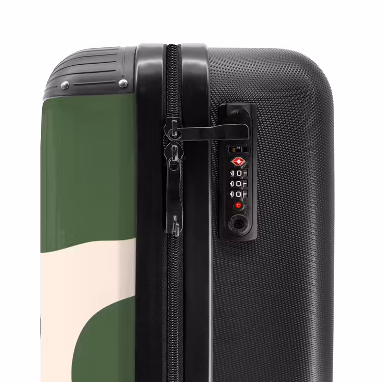Suitcase - Abstract - Green forms — 5