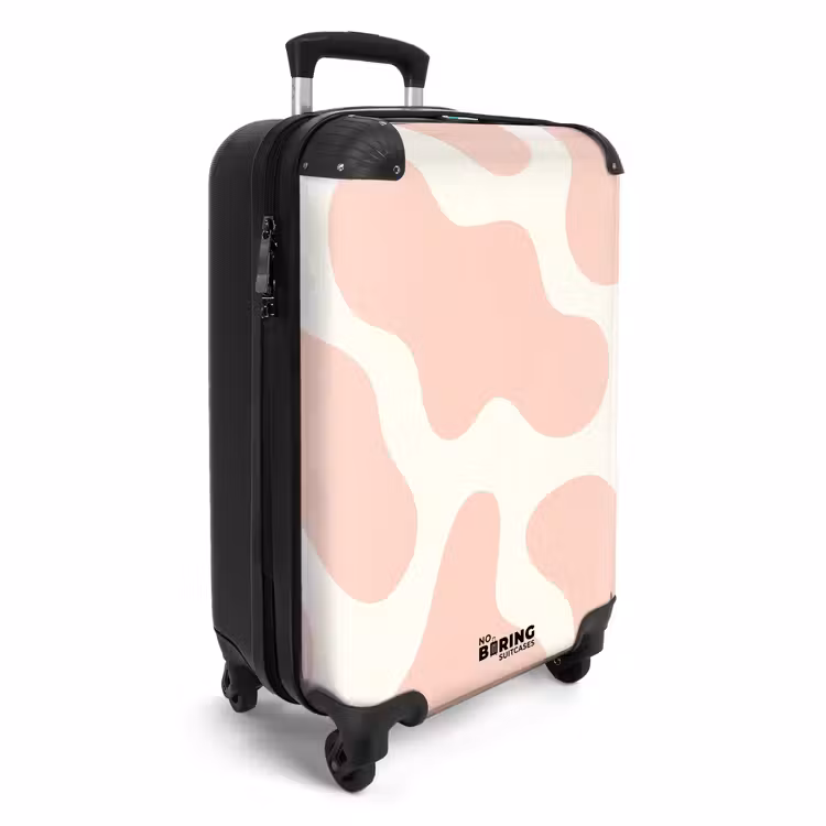 Suitcase - Abstract - Light pink shapes — 2