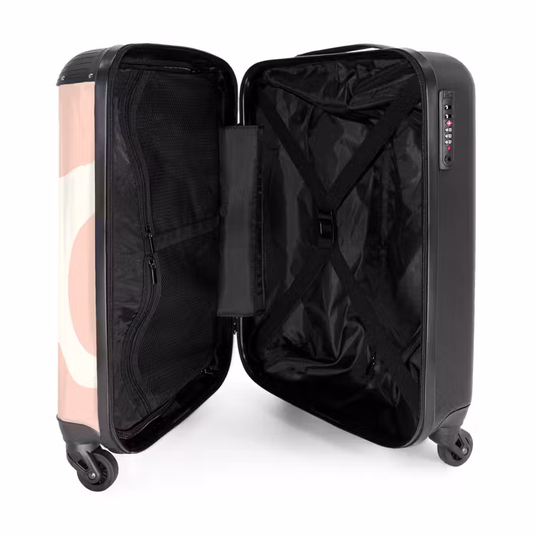 Suitcase - Abstract - Light pink shapes — 4