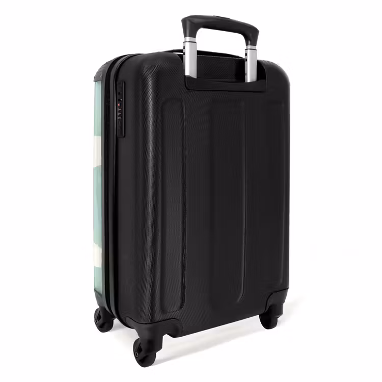 Suitcase - Abstract - Mint green shapes — 3