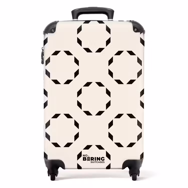Suitcase - Abstract - Octagon pattern — 1
